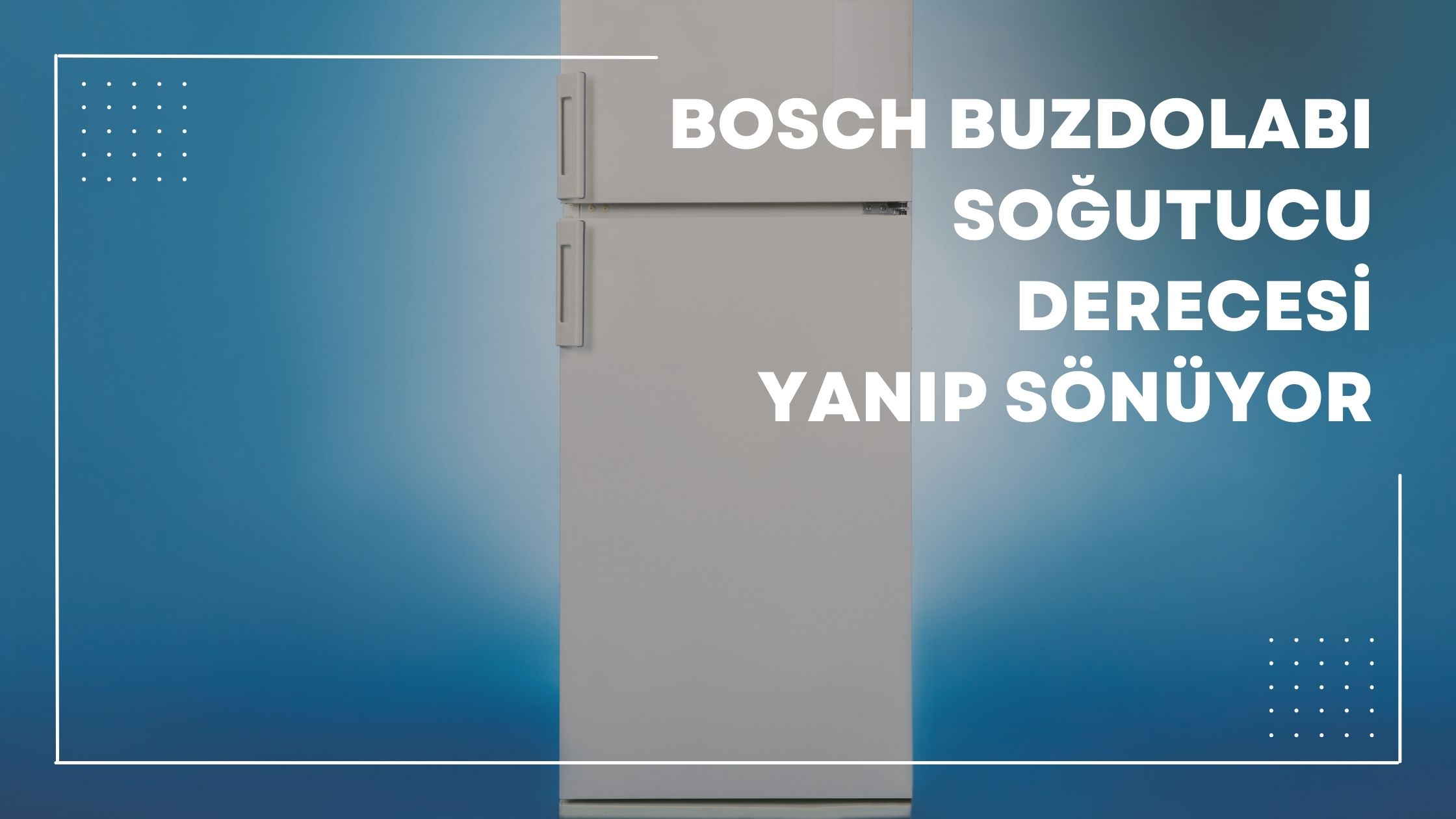 Bosch Buzdolabı Soğutucu Derecesi Yanıp Sönüyor