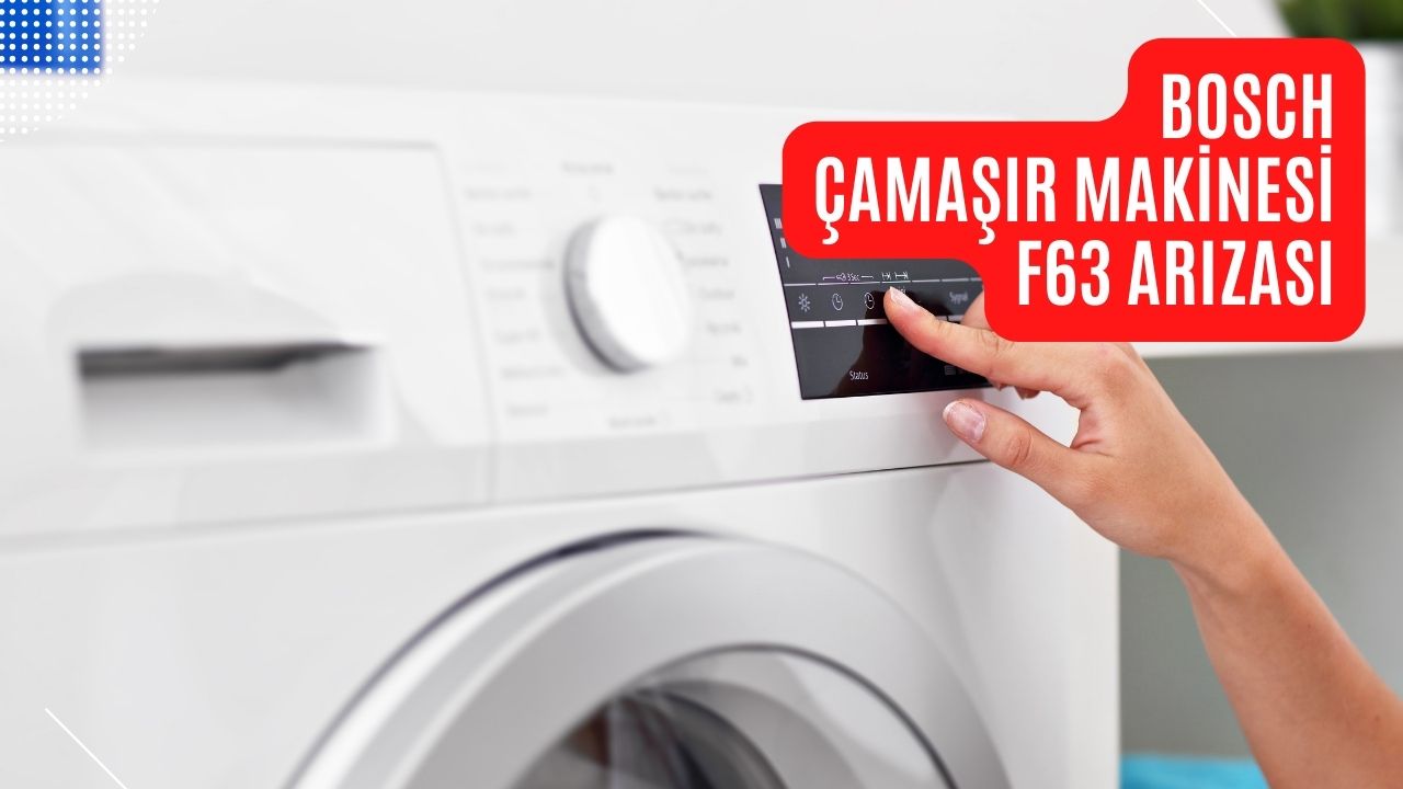 Bosch Çamaşır Makinesi F63 Arızası