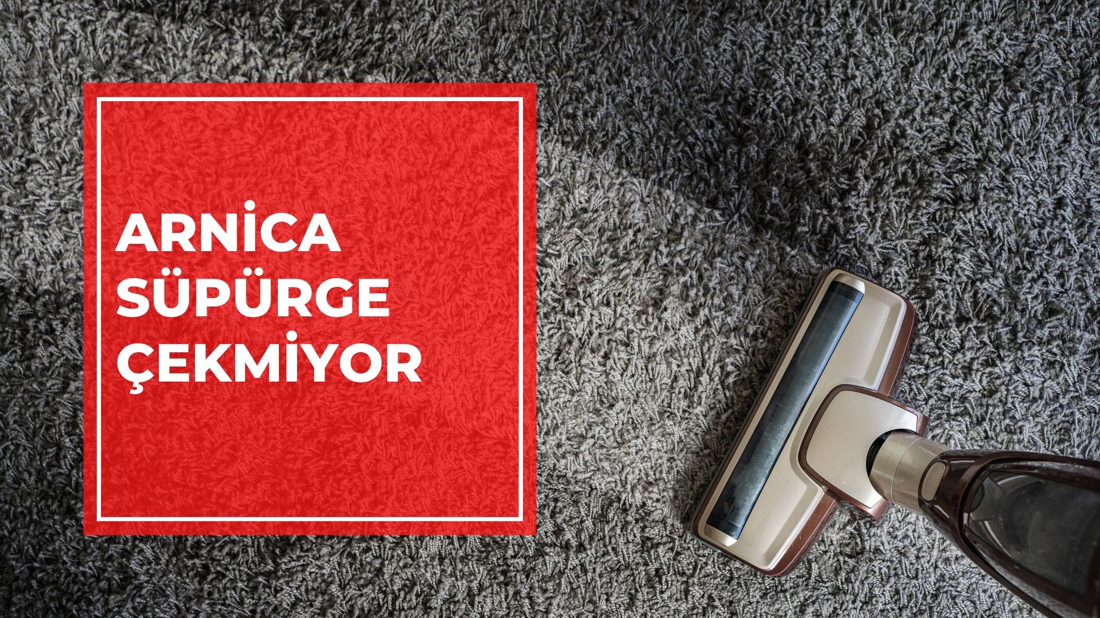 Arnica Süpürge Çekmiyor